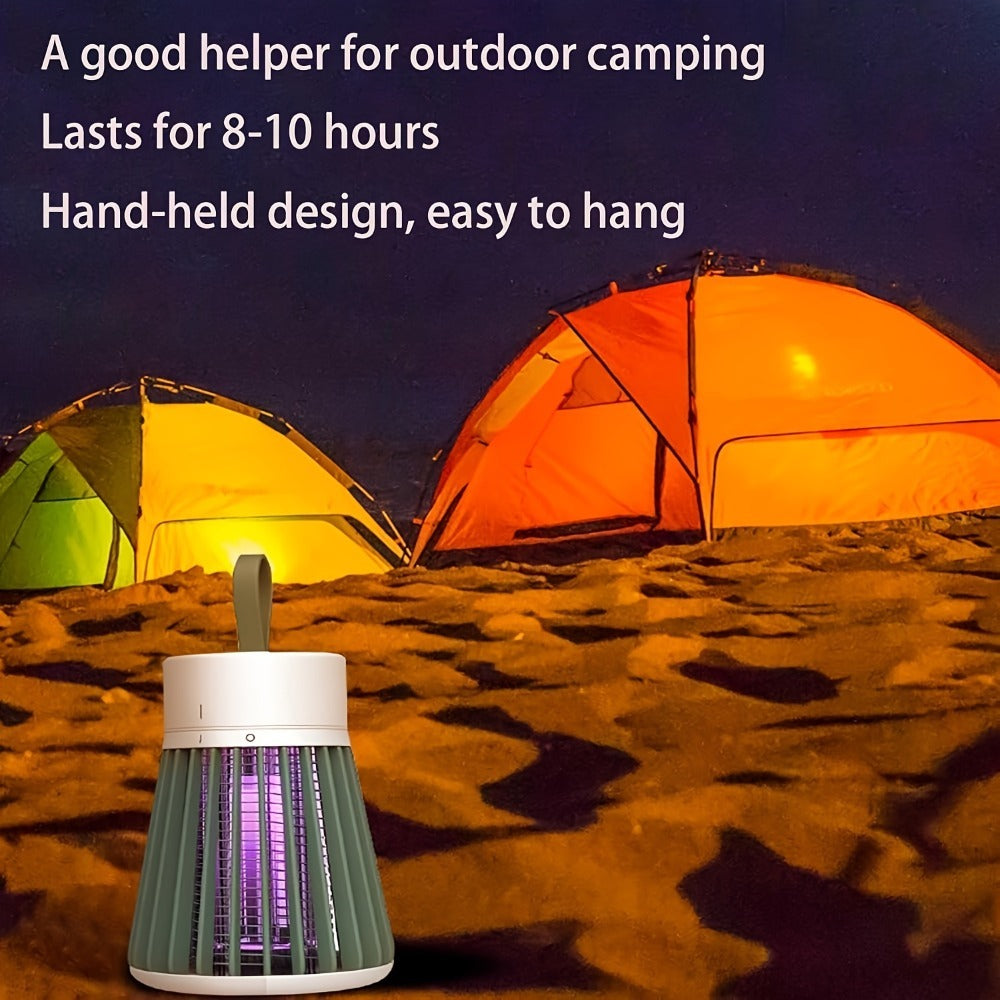 Portable UV Mosquito Killer Lamp – Silent, USB-Powered, and Safe for Home & Office