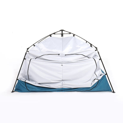 Double Blue White Changing Tent