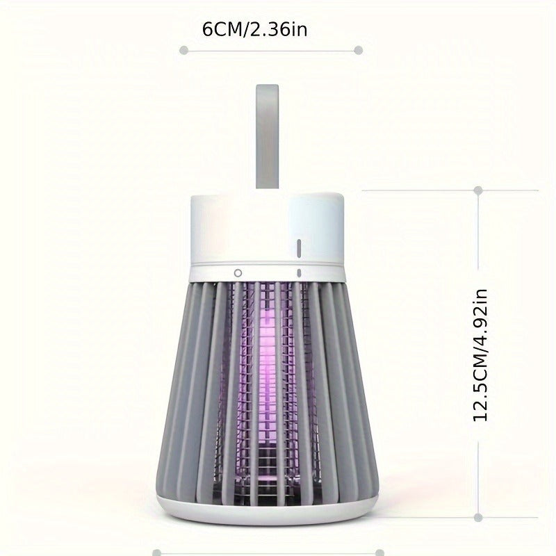 Portable UV Mosquito Killer Lamp – Silent, USB-Powered, and Safe for Home & Office