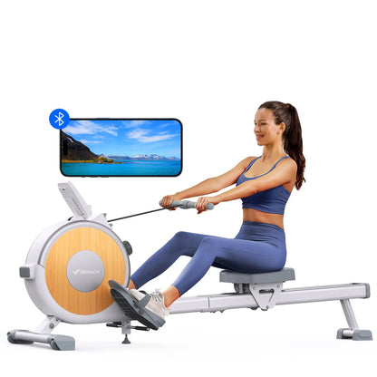 MERACH Magnetic Rowing Machine – Smooth, Silent, and Effective Full-Body Workout