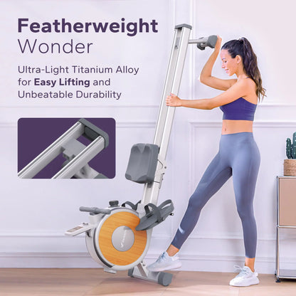 MERACH Magnetic Rowing Machine – Smooth, Silent, and Effective Full-Body Workout