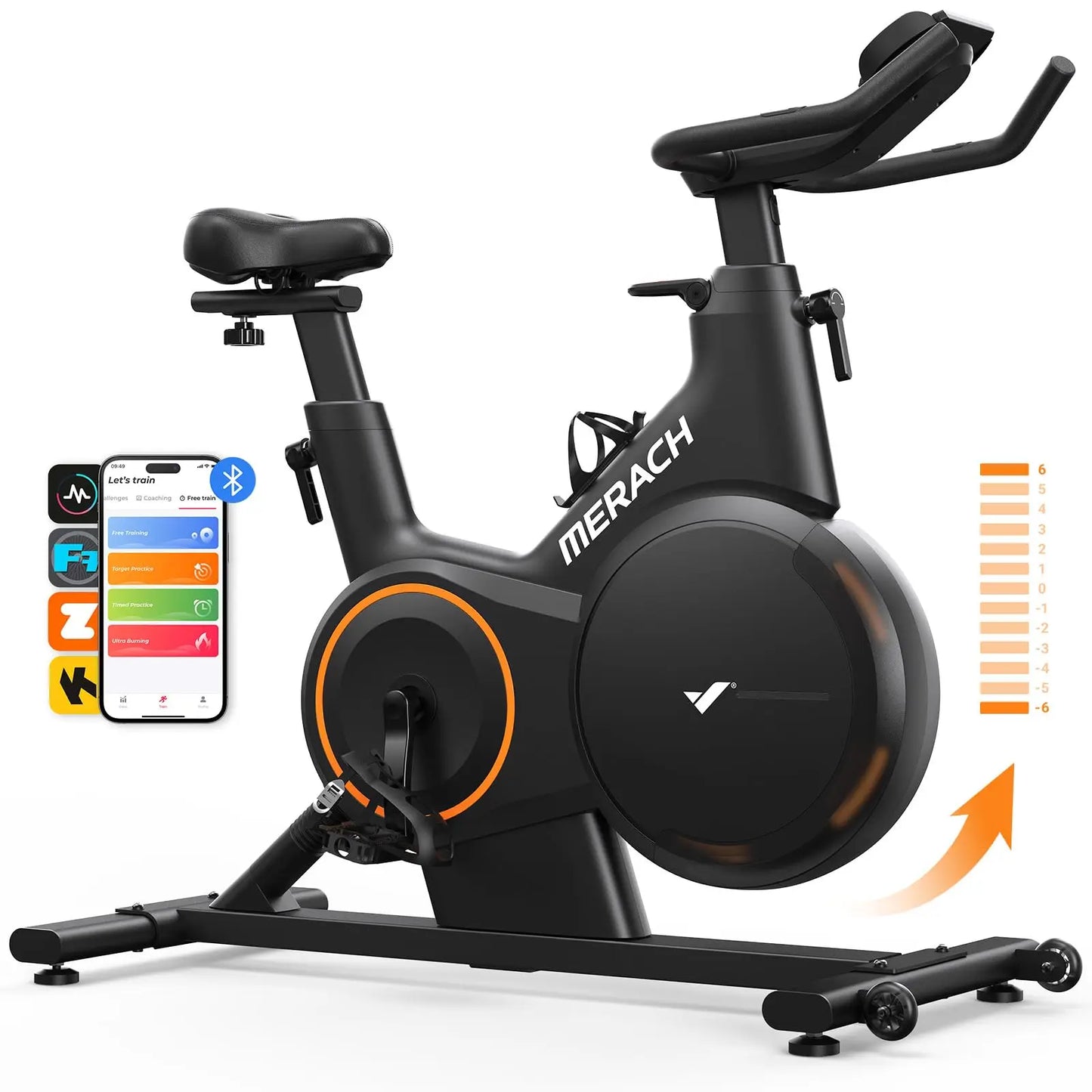 MERACH Smart Magnetic Exercise Bike – Elevate Your Indoor Cycling Experience