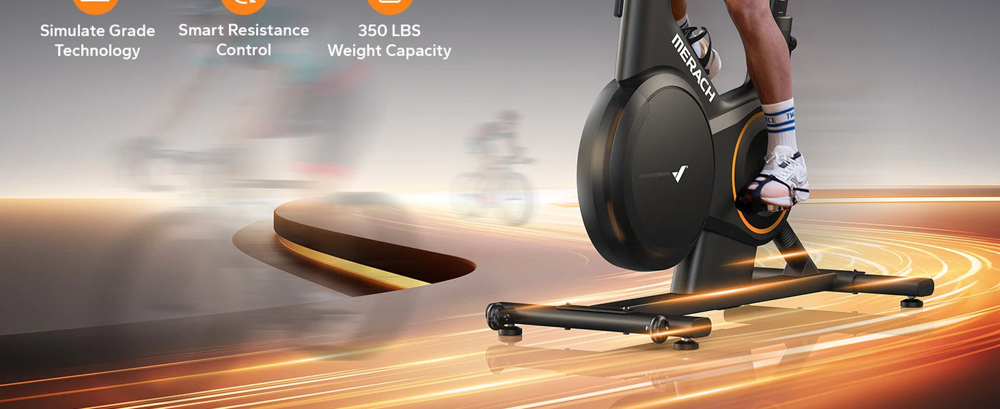 MERACH Smart Magnetic Exercise Bike – Elevate Your Indoor Cycling Experience