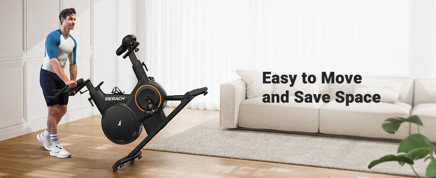 MERACH Smart Magnetic Exercise Bike – Elevate Your Indoor Cycling Experience