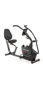 Air-Resistance Exercise Fan Bike with Dual-Action Handlebars