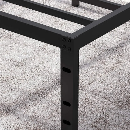 18-Inch Heavy-Duty Metal Platform Bed Frame – Built for Durability and Style