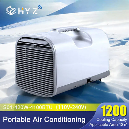 Portable Outdoor Camping Air Conditioner – 4095 BTU Cooling & Dehumidifier