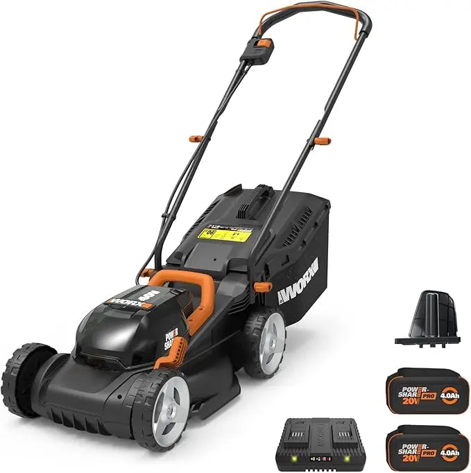 Worx 40V 21" Brushless Battery Push Lawn Mower – Power, Precision & Efficiency