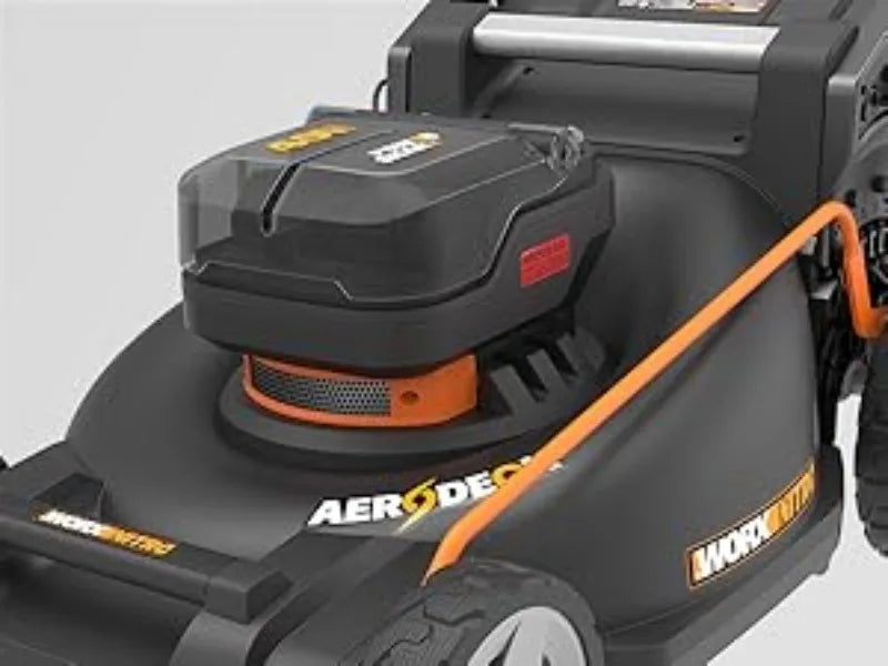 Worx 40V 21" Brushless Battery Push Lawn Mower – Power, Precision & Efficiency