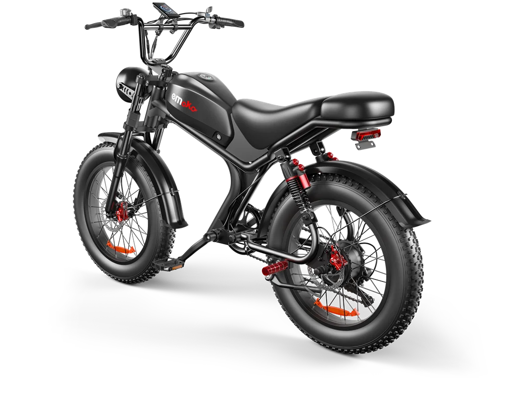 Emoko C93 Fat Tire Electric Bike – 1000W Motor, 48V 20Ah Battery