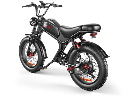 Emoko C93 Fat Tire Electric Bike – 1000W Motor, 48V 20Ah Battery