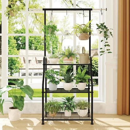 Heavy Duty Metal 3-Tiered Hanging Plant Stand