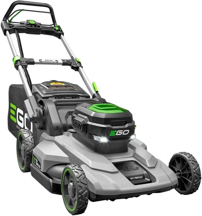 Power+ LM2102SP-A 21-Inch 56-Volt Lithium-ion Self-Propelled Cordless Lawn Mower (2) 4.0Ah Battery and Rapid Charger Included