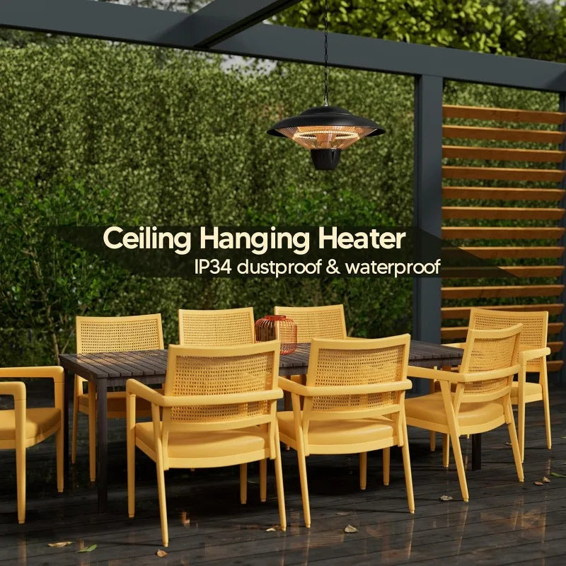 2025 Infrared Patio Heater – Powerful, Durable, and Safe Heating for All Seasons