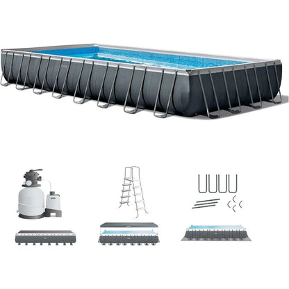 Intex Ultra XTR Rectangular Above-Ground Pool Set – 32 FT