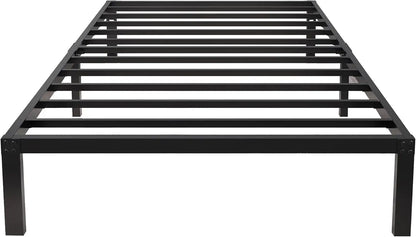 18-Inch Heavy-Duty Metal Platform Bed Frame – Built for Durability and Style