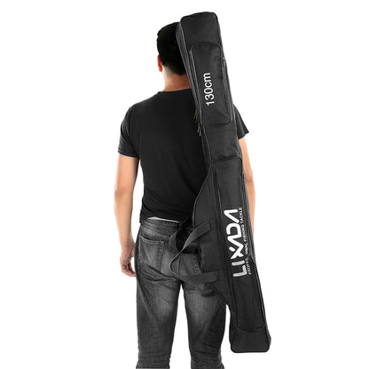 Lixada Fishing Rod Bag - Durable, Spacious, and Portable Tackle Storage Solution