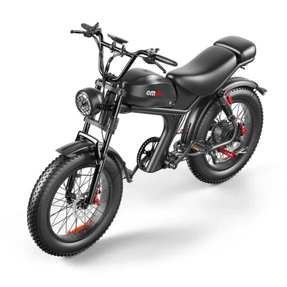 Emoko C93 Fat Tire Electric Bike – 1000W Motor, 48V 20Ah Battery