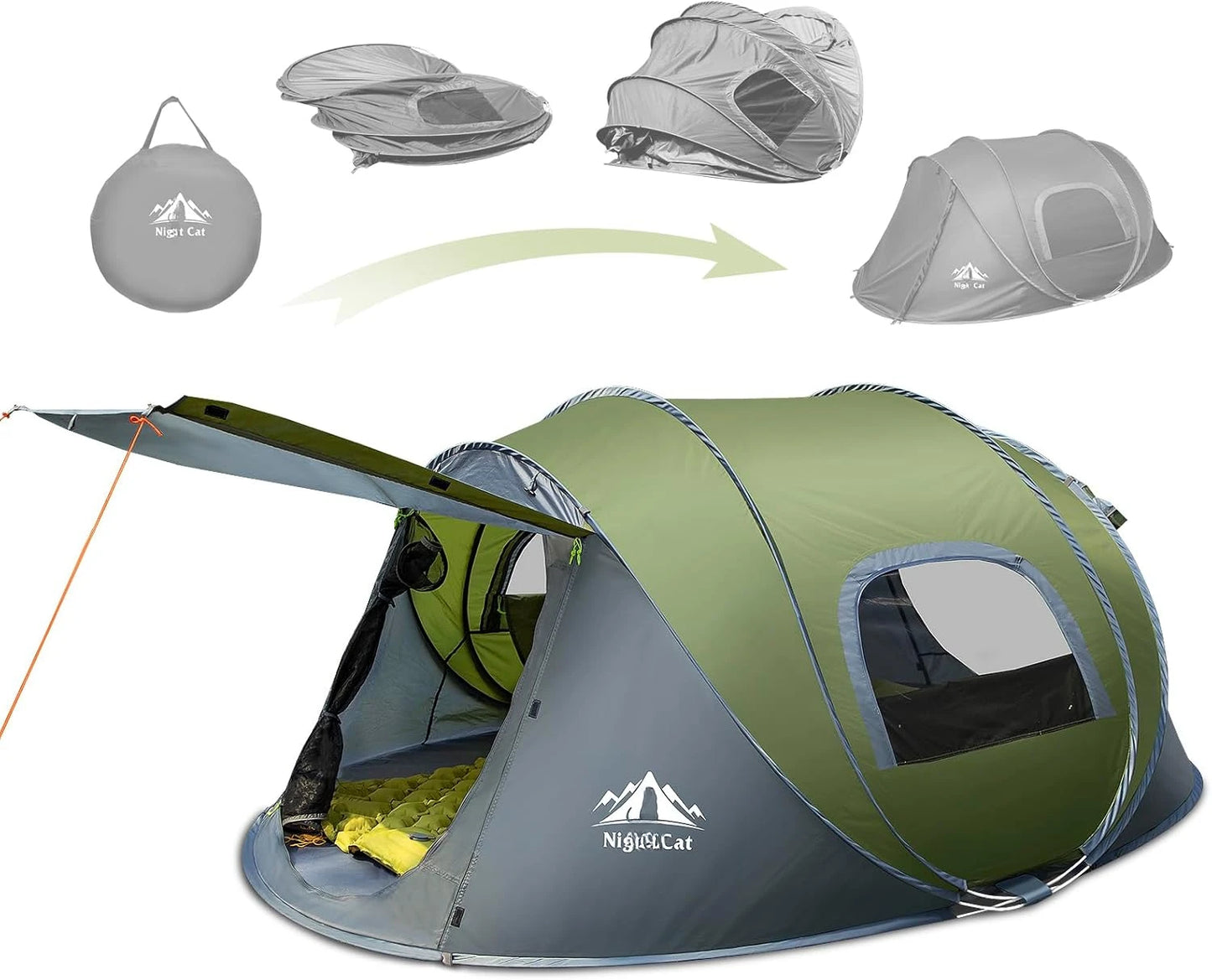 Pop-Up Camping Tent – Waterproof & Easy Setup for Two People