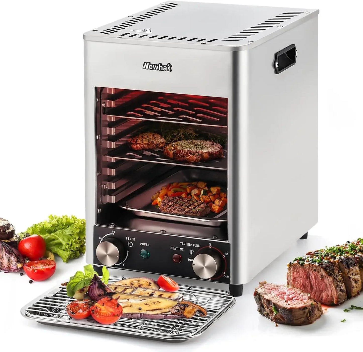 Commercial 1700W Electric Steak Broiler – Precision Cooking for Perfect Steaks