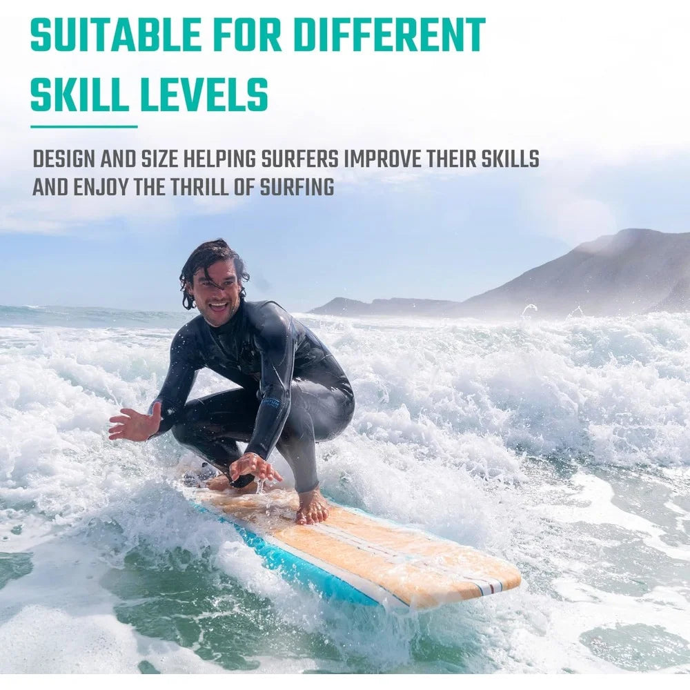 7-ft Soft Top Foam Beginner Surfboard – Stability, Durability & Performance for All Skill Levels