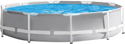 Intex 26723EH Prism Frame Premium Above Ground Swimming Pool Set – 15ft x 42in