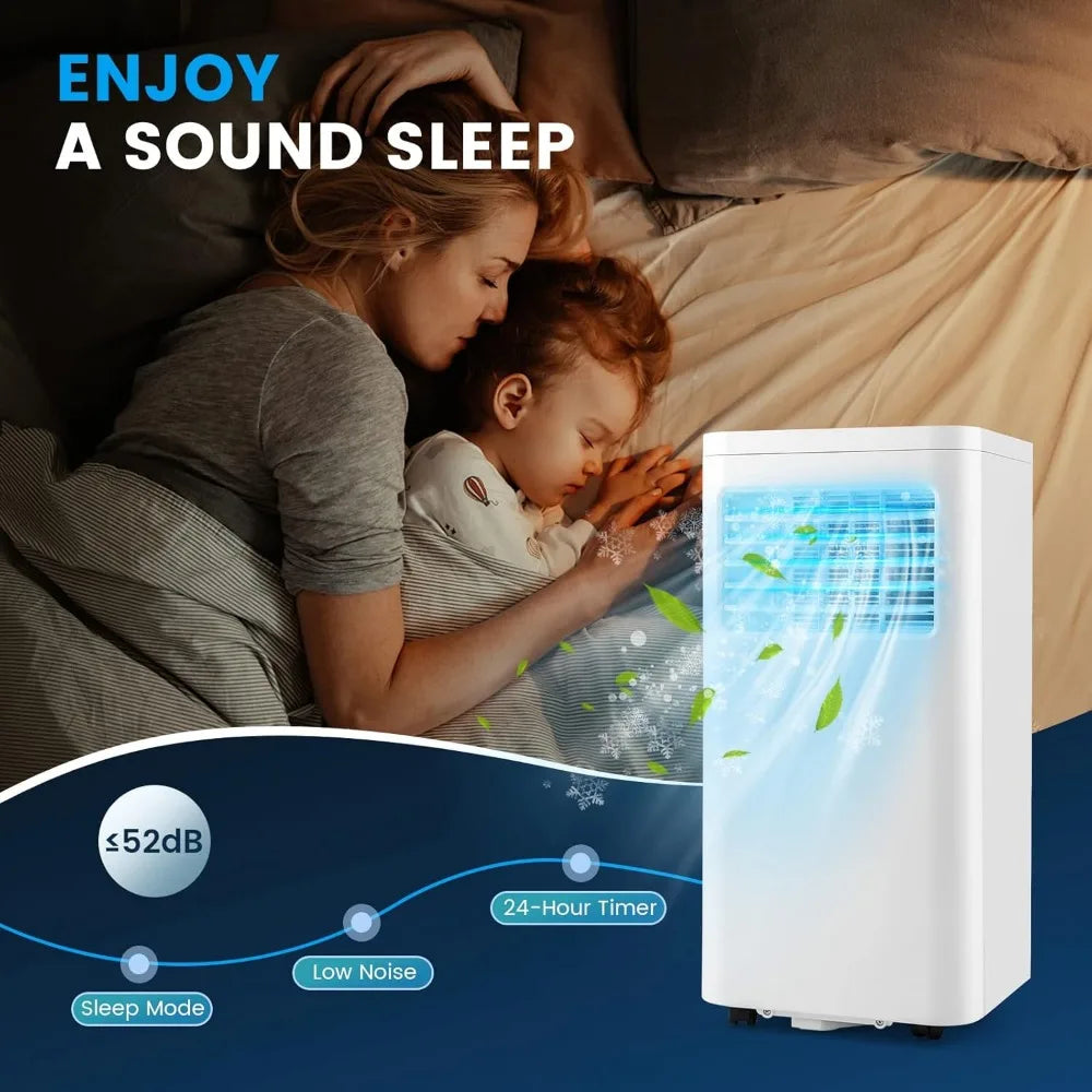 8000 BTU Portable Air Conditioner – Powerful Cooling for Any Space