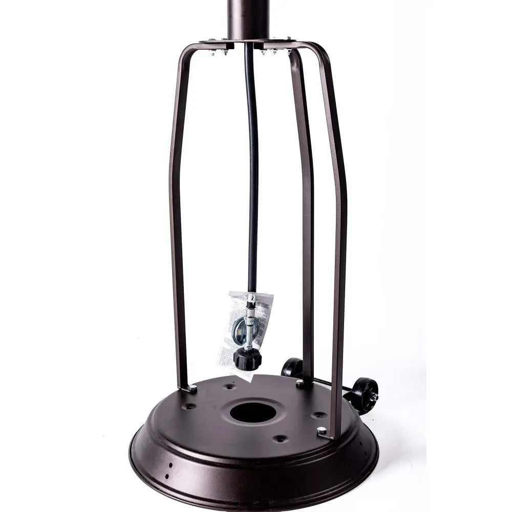 Premium 47,000 BTU Outdoor Propane Patio Heater with Portable Wheels