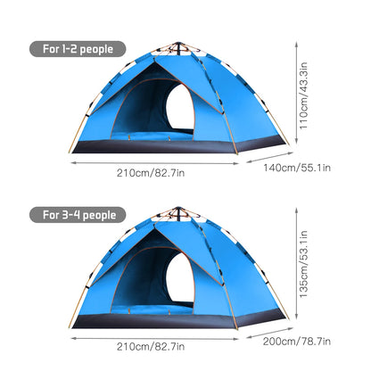 Instant Pop-Up Tent – Water-Resistant, Sun-Protected & Portable