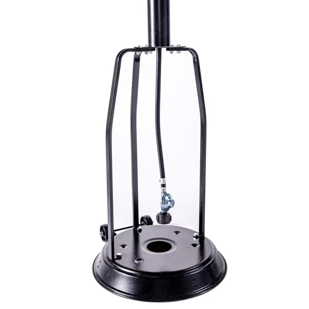 Premium 47,000 BTU Outdoor Propane Patio Heater with Portable Wheels