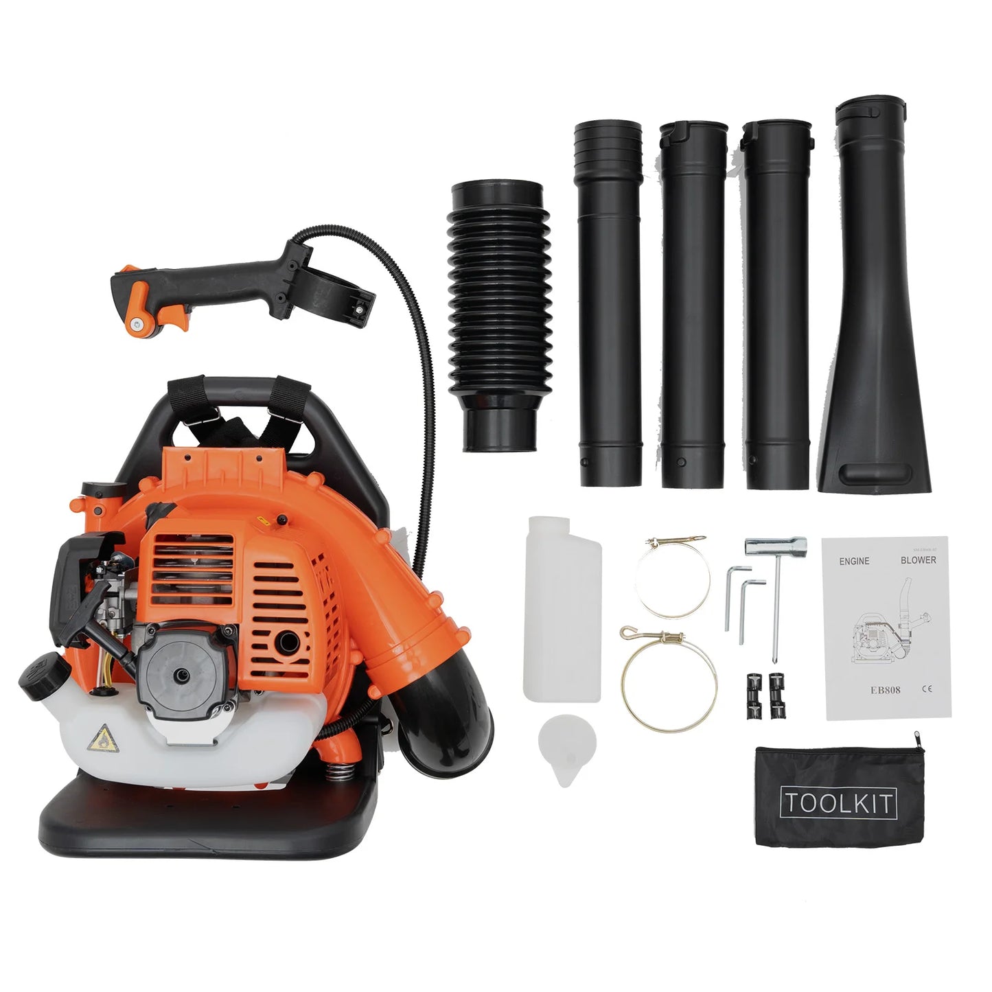 Powerful 42.7CC Backpack Leaf Blower – Fast & Efficient Cleaning for Any Outdoor Space