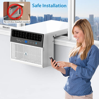 6000 BTU Window Air Conditioner – Quiet, Smart & Efficient Cooling