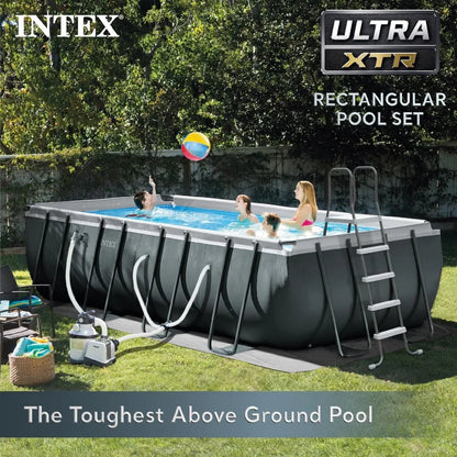 Intex Ultra XTR Rectangular Above-Ground Pool Set – 32 FT