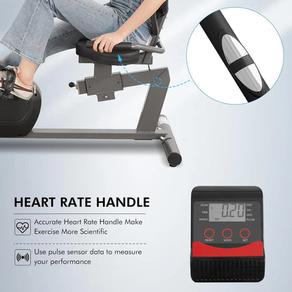 Magnetic Stationary Exercise Bike – Low-Impact Home Workout for Adults & Seniors