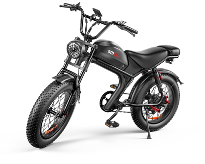 Emoko C93 Fat Tire Electric Bike – 1000W Motor, 48V 20Ah Battery