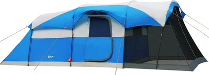 8-Person Family Camping Tent with Screen Room – Spacious, Durable & Weather-Resistant