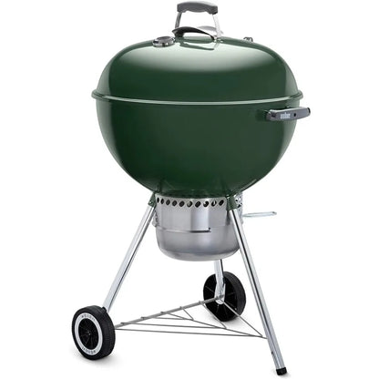 🔥 Weber Original Kettle Premium 22-Inch Charcoal Grill – Green 🔥