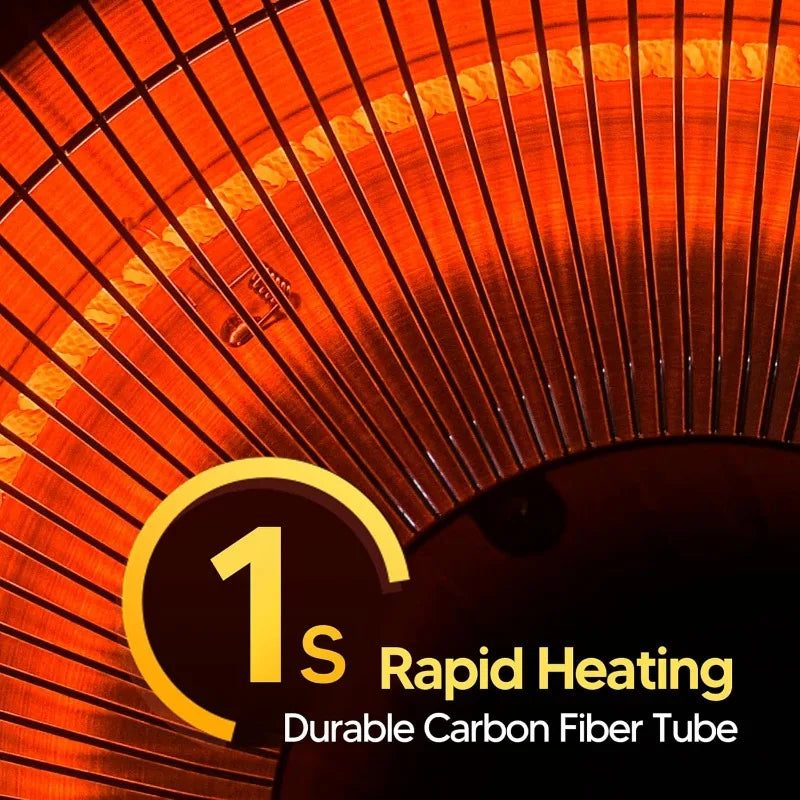 2025 Infrared Patio Heater – Powerful, Durable, and Safe Heating for All Seasons