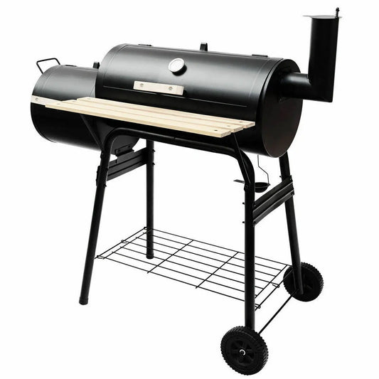 🔥 Outdoor Charcoal BBQ Grill & Smoker – Heavy-Duty Backyard Barbecue Pit 🔥