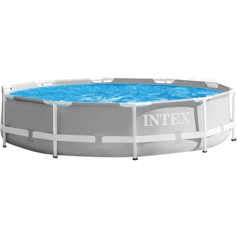 Intex 26723EH Prism Frame Premium Above-Ground Pool Set – 15ft x 42in