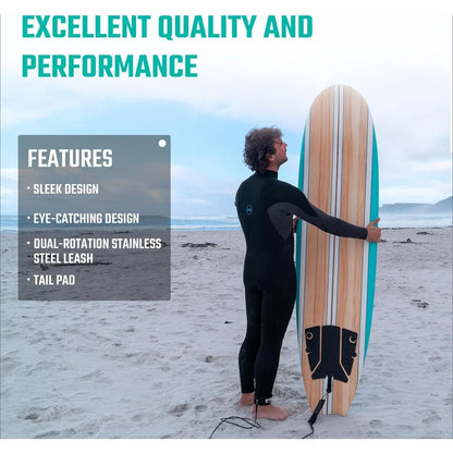 7-ft Soft Top Foam Beginner Surfboard – Stability, Durability & Performance for All Skill Levels