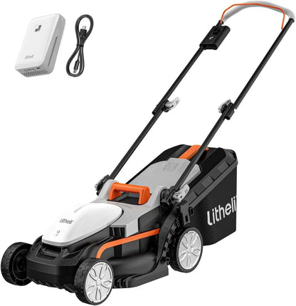 Lithheli 13-Inch Cordless Lawn Mower – Efficient, Lightweight, and Easy to Use